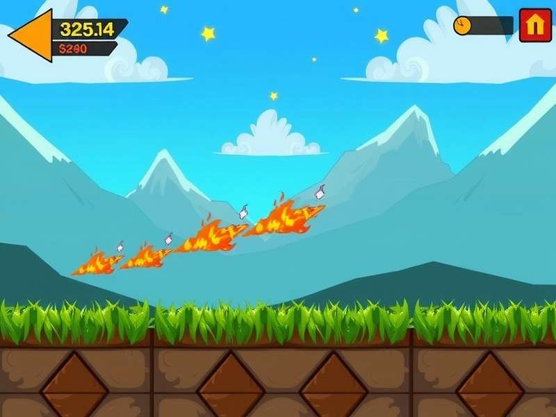 Spicy Fire Dash Level Gameplay